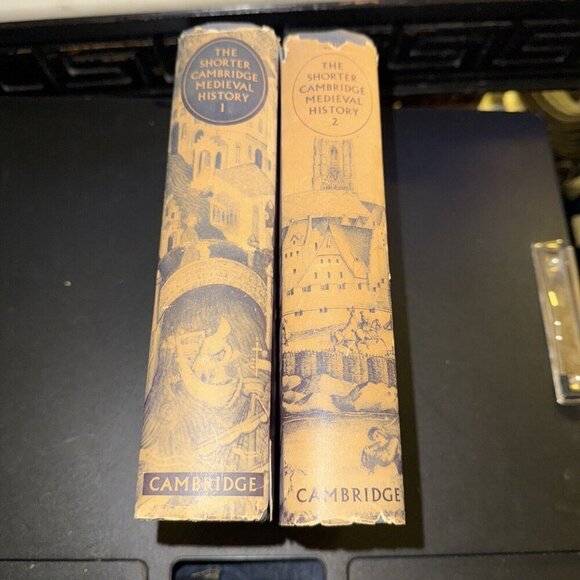 Set Of 2 THE SHORTER CAMBRIDGE MEDIEVAL HISTORY 1952 VOLUMES 1 & 2 ILLUSTRATED - Picture 9 of 16